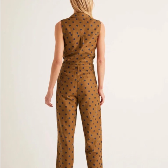 Boden Evie Collar Jumpsuit - Picture 2 of 7
